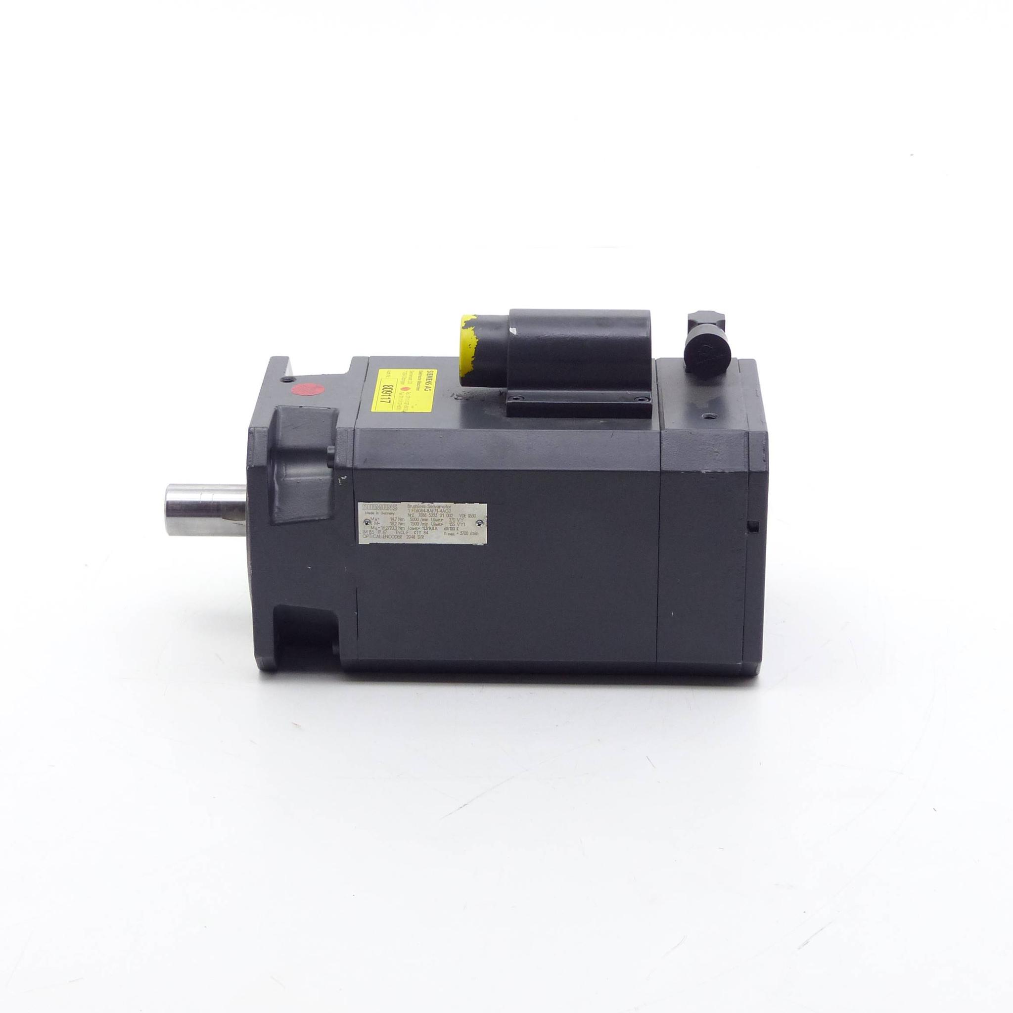 Produktfoto 5 von SIEMENS Bürstenloser Servomotor 1FT6084-8AF71-4AG2