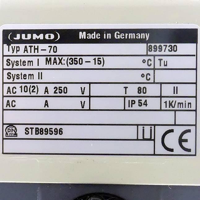 Produktfoto 2 von JUMO Aufbau_Thermostat ATH-70