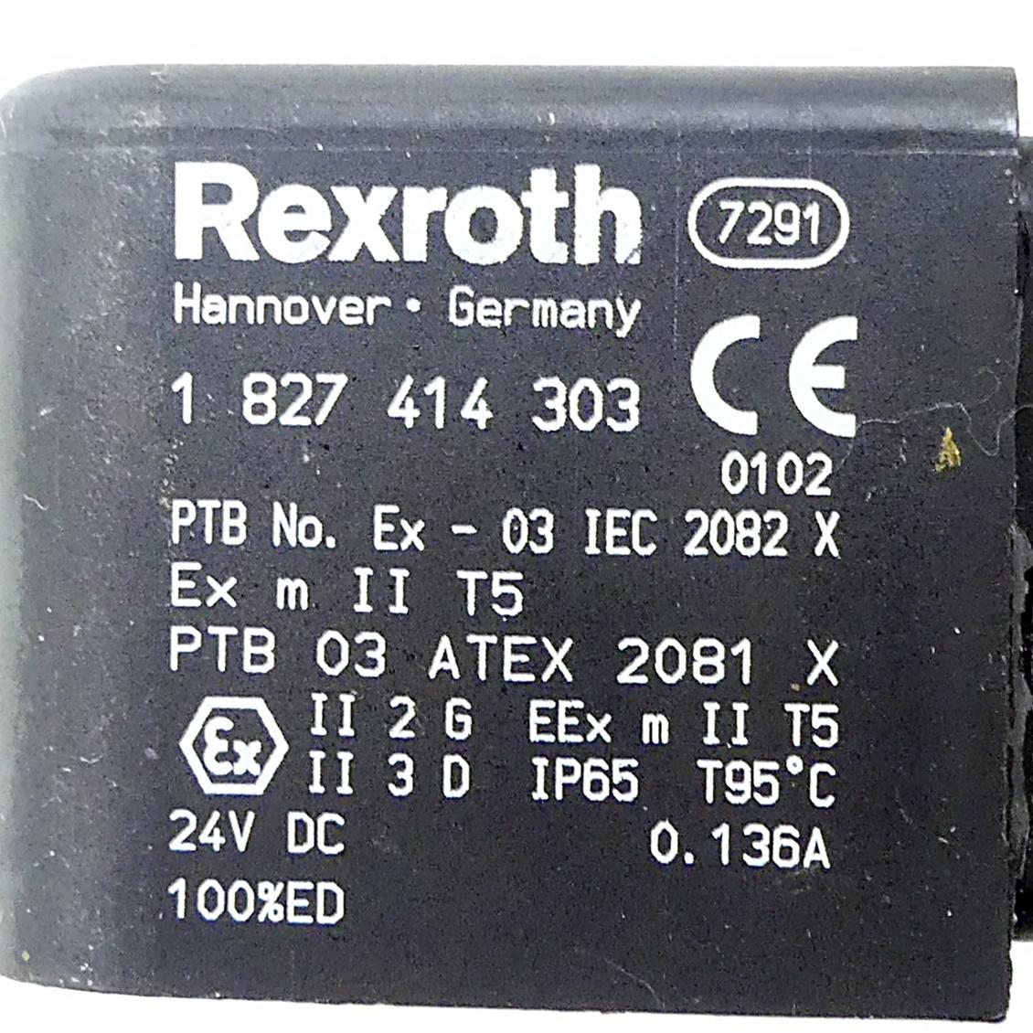 Produktfoto 2 von REXROTH Ventilmagnet