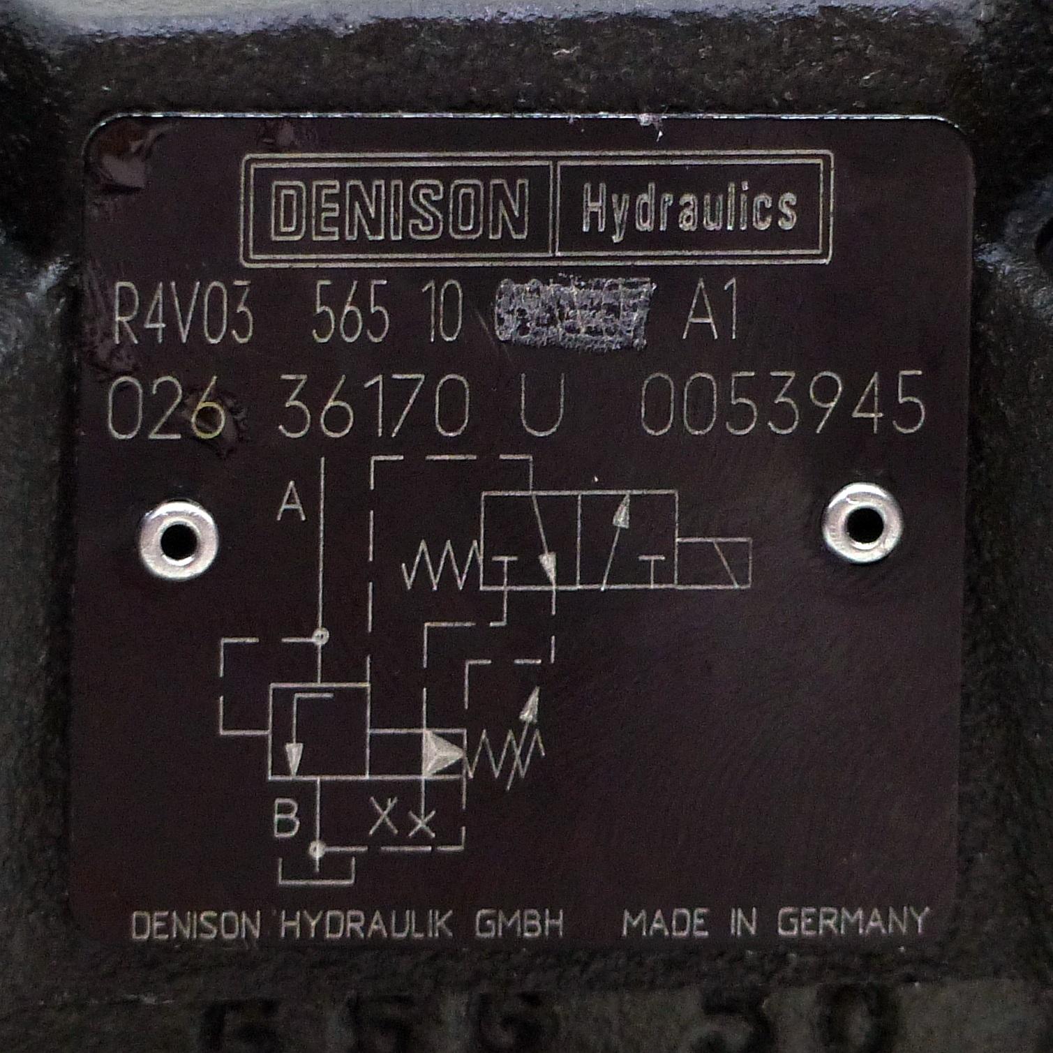 Produktfoto 2 von DENISON HYDRAULICS Überdruckventil R4V03; R4V03 565 10