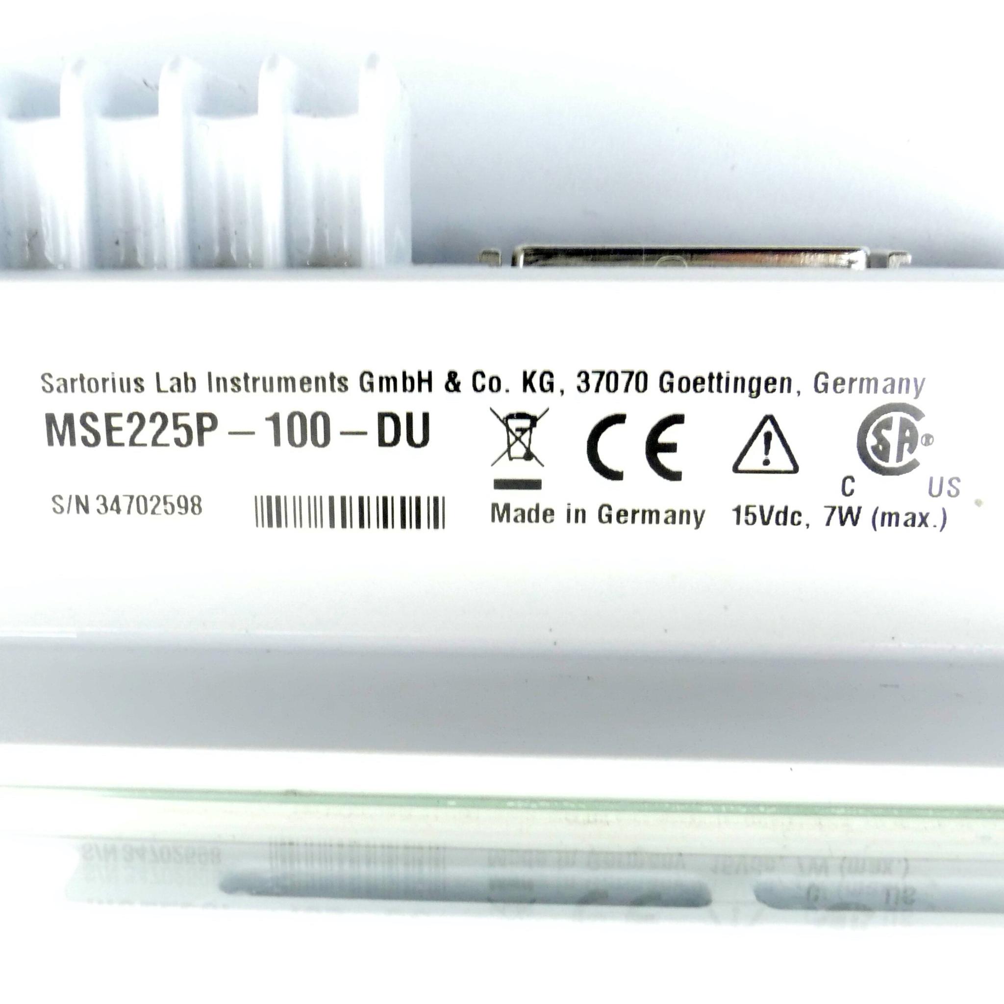 Produktfoto 2 von SARTORIUS Analytische Waage, Semimikrowaage