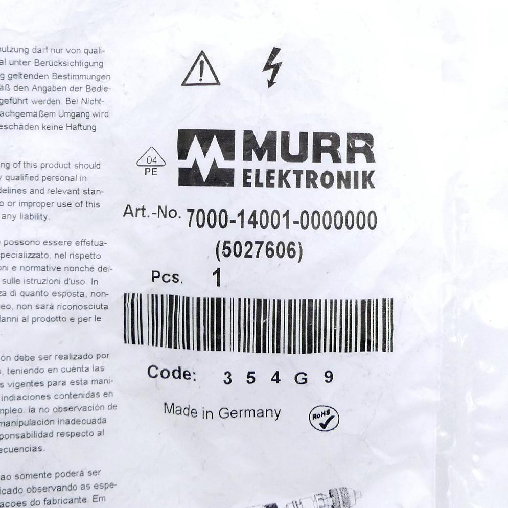 Produktfoto 2 von MURRELEKTRONIK M12 Stecker gerade B-cod. Schraubklemmen