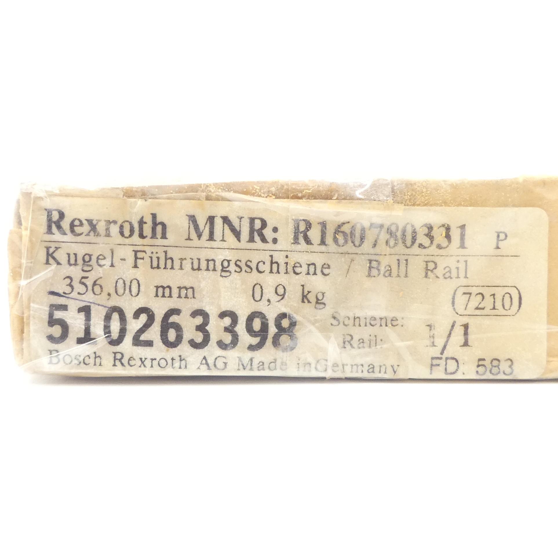 Produktfoto 2 von REXROTH Kugelführungsschiene