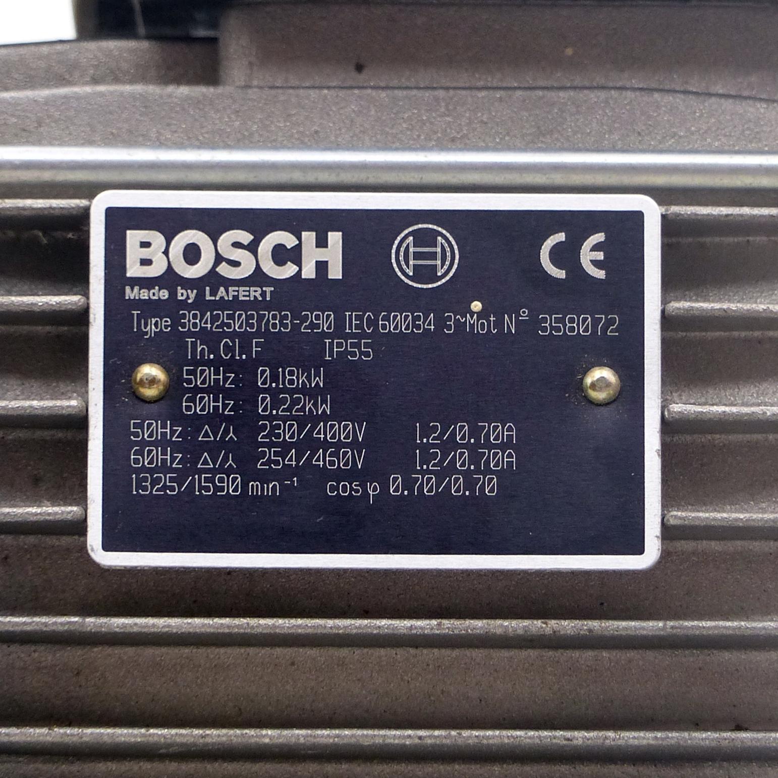 Produktfoto 2 von BOSCH Getriebemotor 3842503783-290