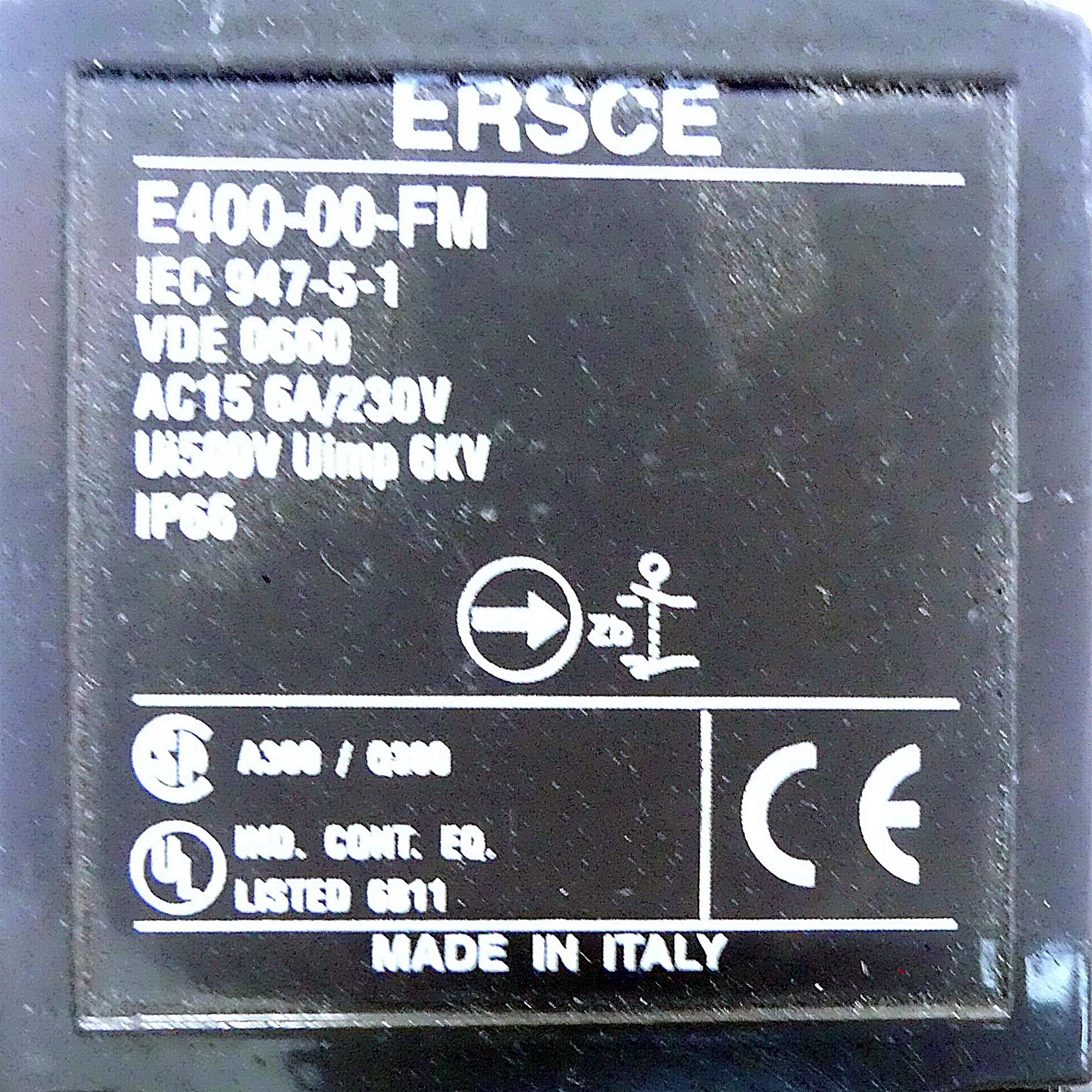 Produktfoto 2 von ERSCE Endschalter E400-00-FM