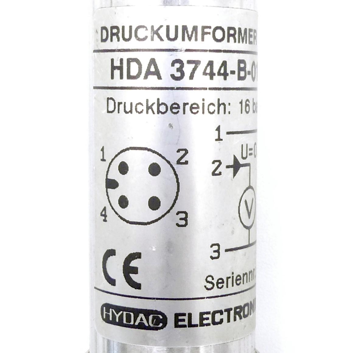 Produktfoto 2 von HYDAC Druckmessumformer 905259