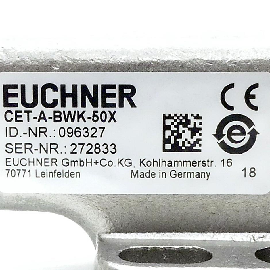 Produktfoto 2 von EUCHNER Betätiger für Sicherheitsschalter CET-A-BWK-50X