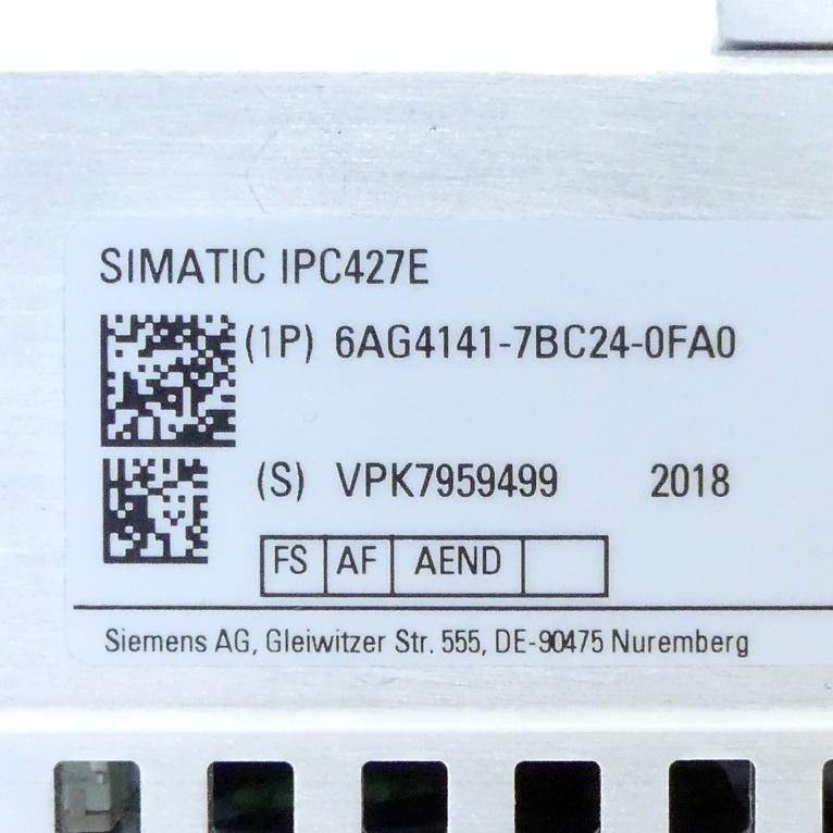 Produktfoto 2 von SIEMENS SIMATIC IPC427E Microbox PC