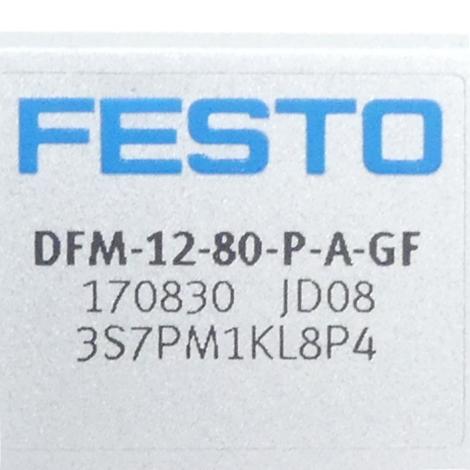 Produktfoto 2 von FESTO Führungszylinder DFM-12-80-P-A-GF