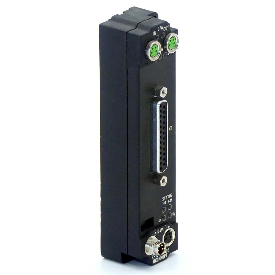 Produktfoto 1 von BECKHOFF EtherCAT Box 16DI D-Sub