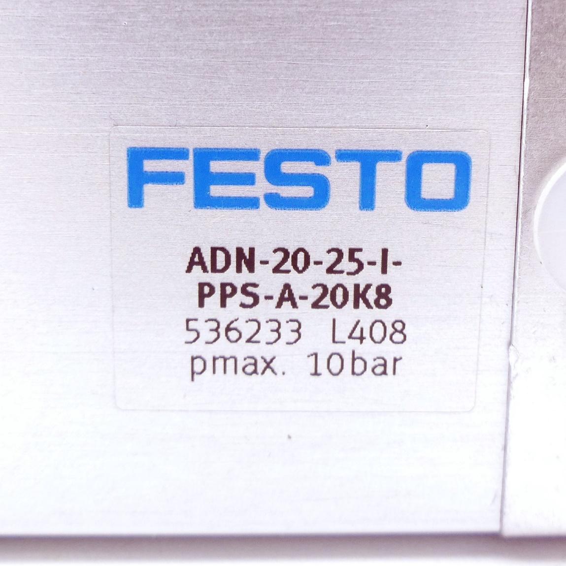 Produktfoto 2 von FESTO Pneumatikzylinder ADN-20-25-I-PPS-A-20K8