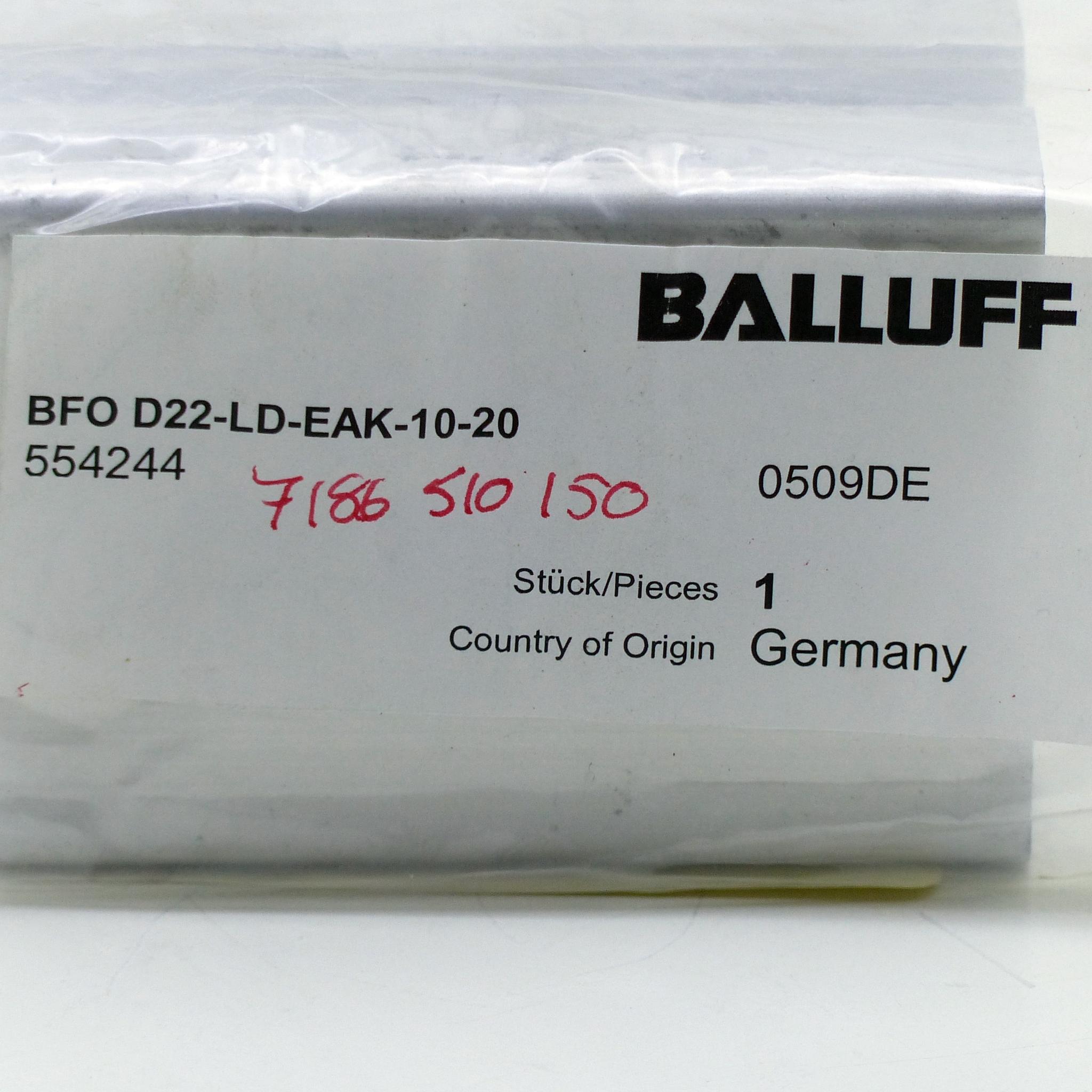 Produktfoto 2 von BALLUFF Fiberoptikkabel BFO CT