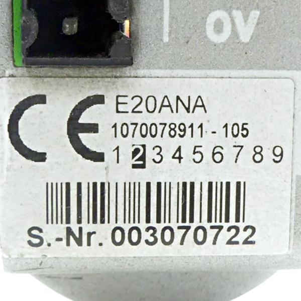 Produktfoto 2 von BOSCH Eingangskarte E20 ana 1070078911-105