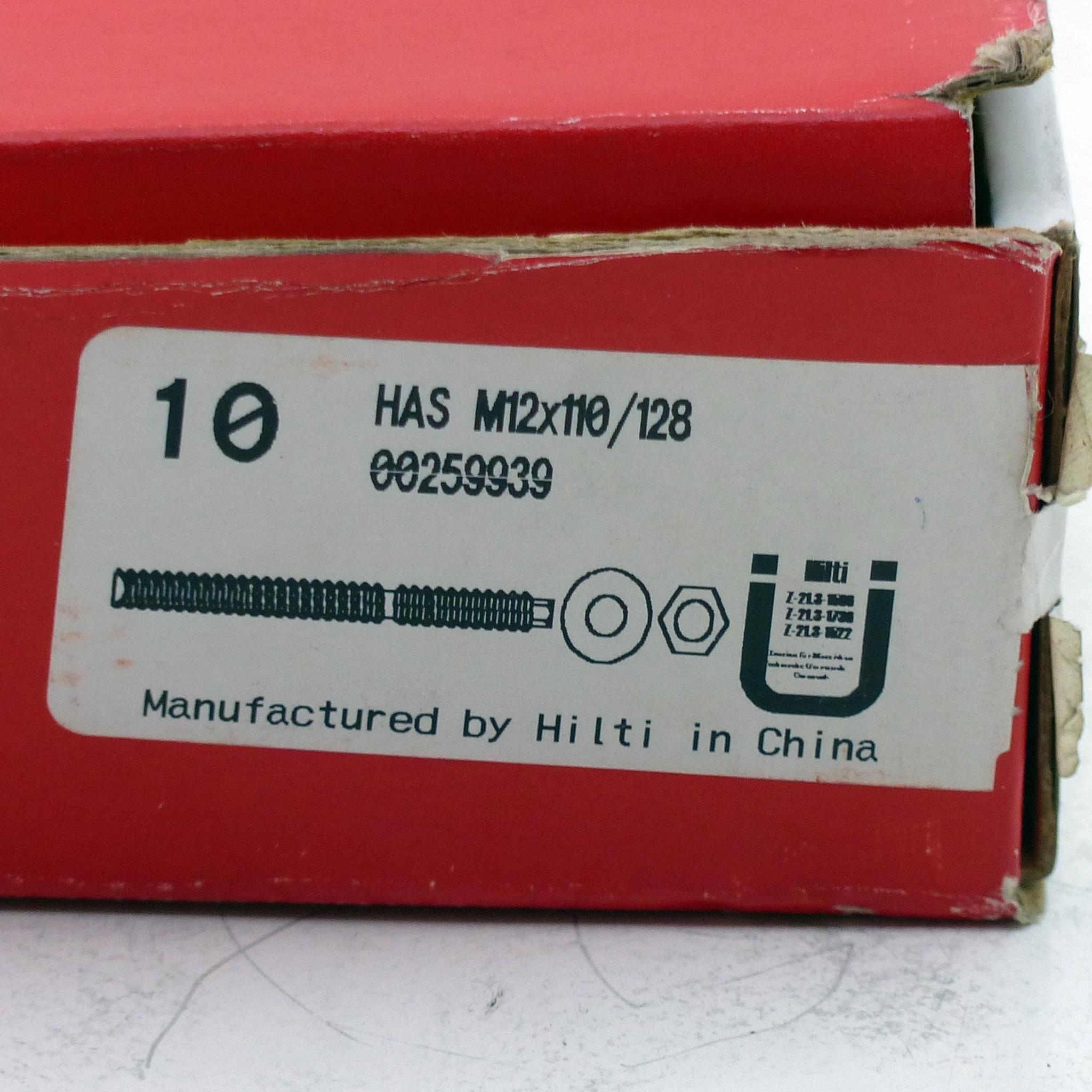 Produktfoto 2 von HILTI Ankerstangen HAS M12x110/128