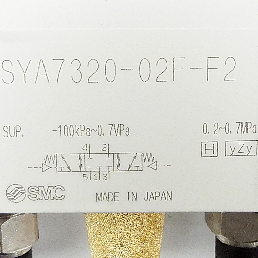 Produktfoto 2 von SMC Pneumatik-5/3-Wege-Magnetventil