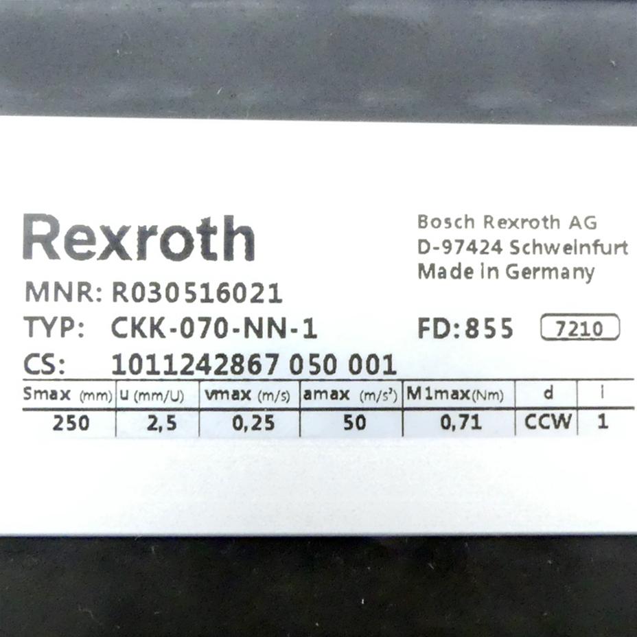 Produktfoto 2 von REXROTH Linearmodul CKK-070-NN-1