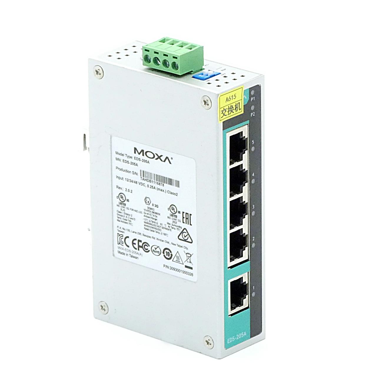 MOXA Ethernet Schalter