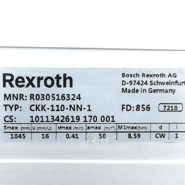 Produktfoto 2 von REXROTH Linearmodul CKK-110-NN-1