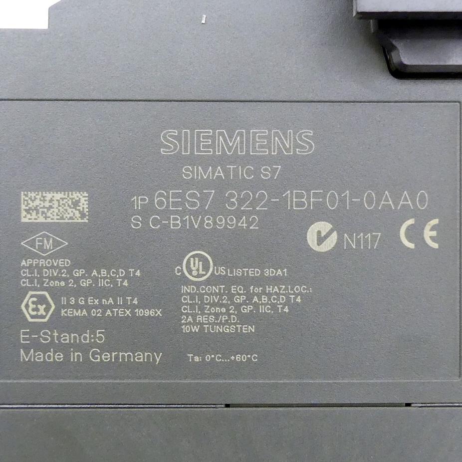 Produktfoto 2 von SIEMENS SIMATIC S7-300 Digitalausgabe SM 322