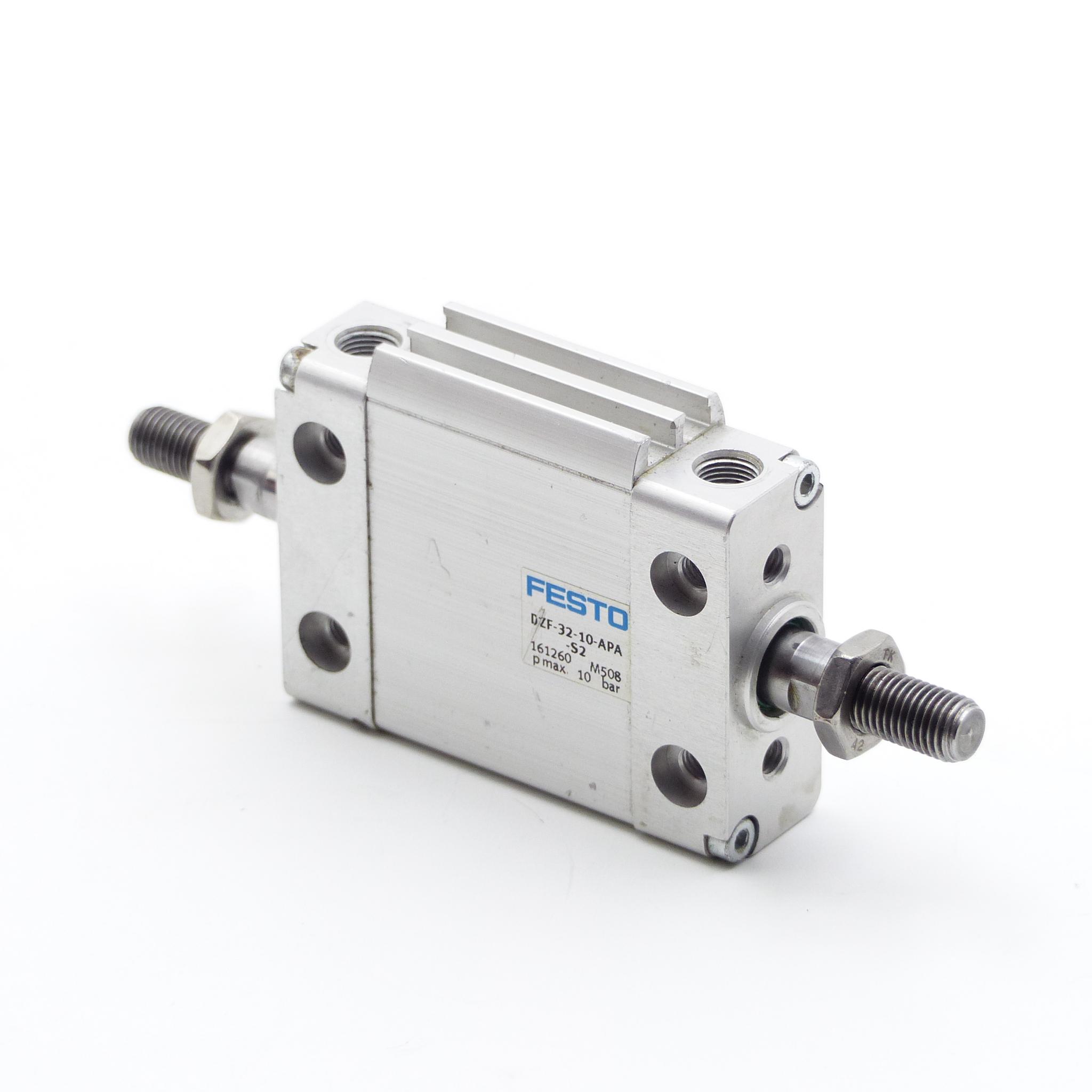 FESTO Flachzylinder DZF-32-10-APA-S2