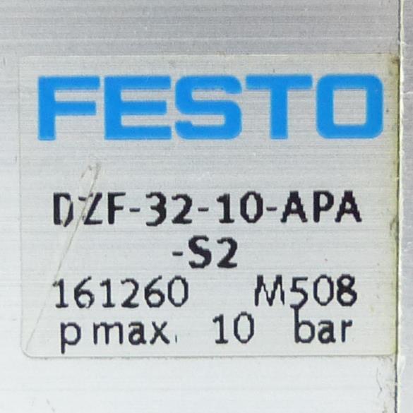 Produktfoto 2 von FESTO Flachzylinder DZF-32-10-APA-S2