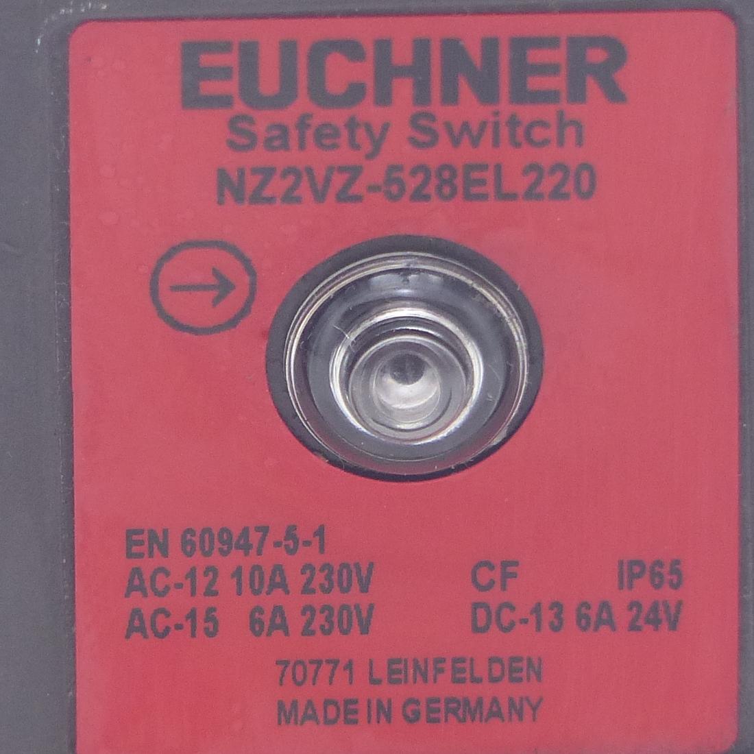 Produktfoto 2 von EUCHNER Sicherheitsschalter NZ2VZ-528EL220