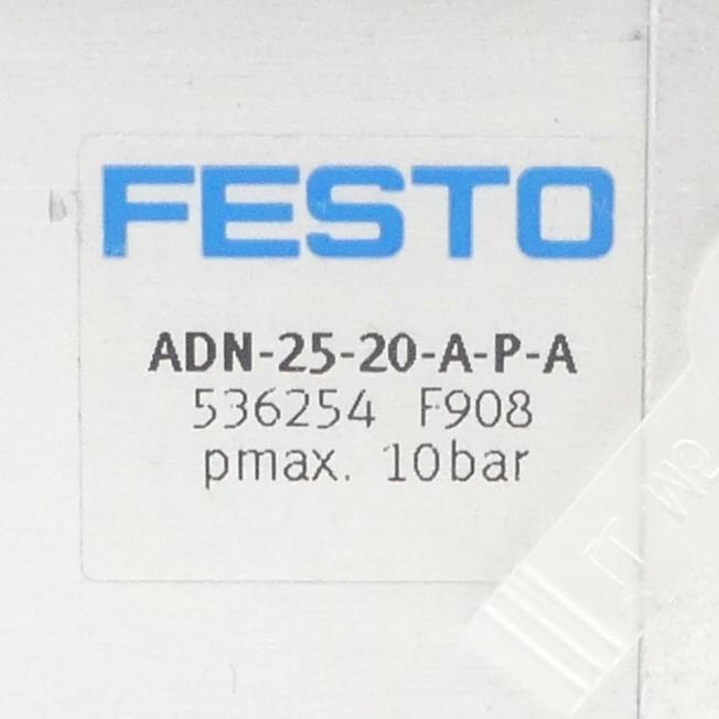 Produktfoto 2 von FESTO Kompaktzylinder ADN-25-20-A-P-A