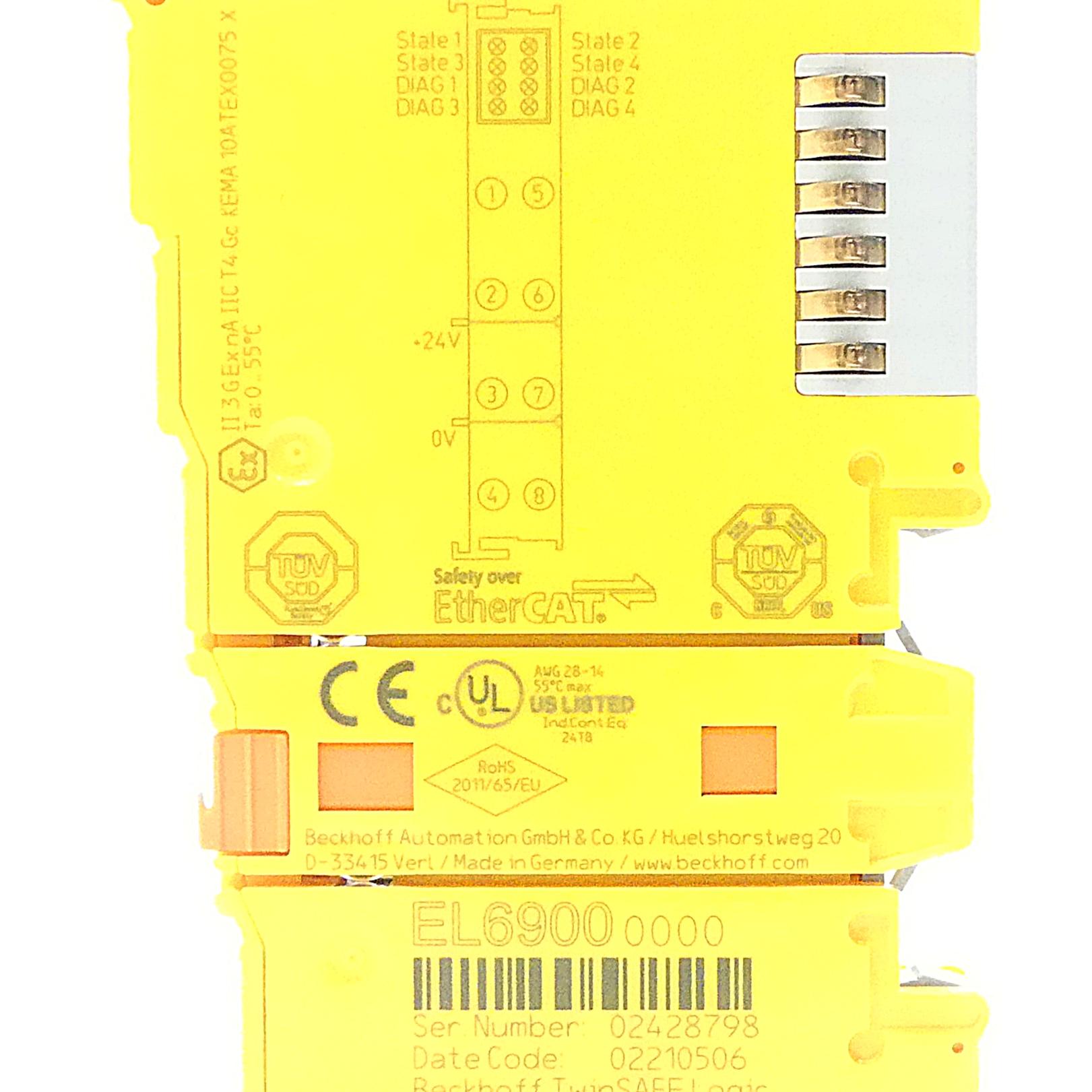 Produktfoto 2 von BECKHOFF EtherCAT-Klemme