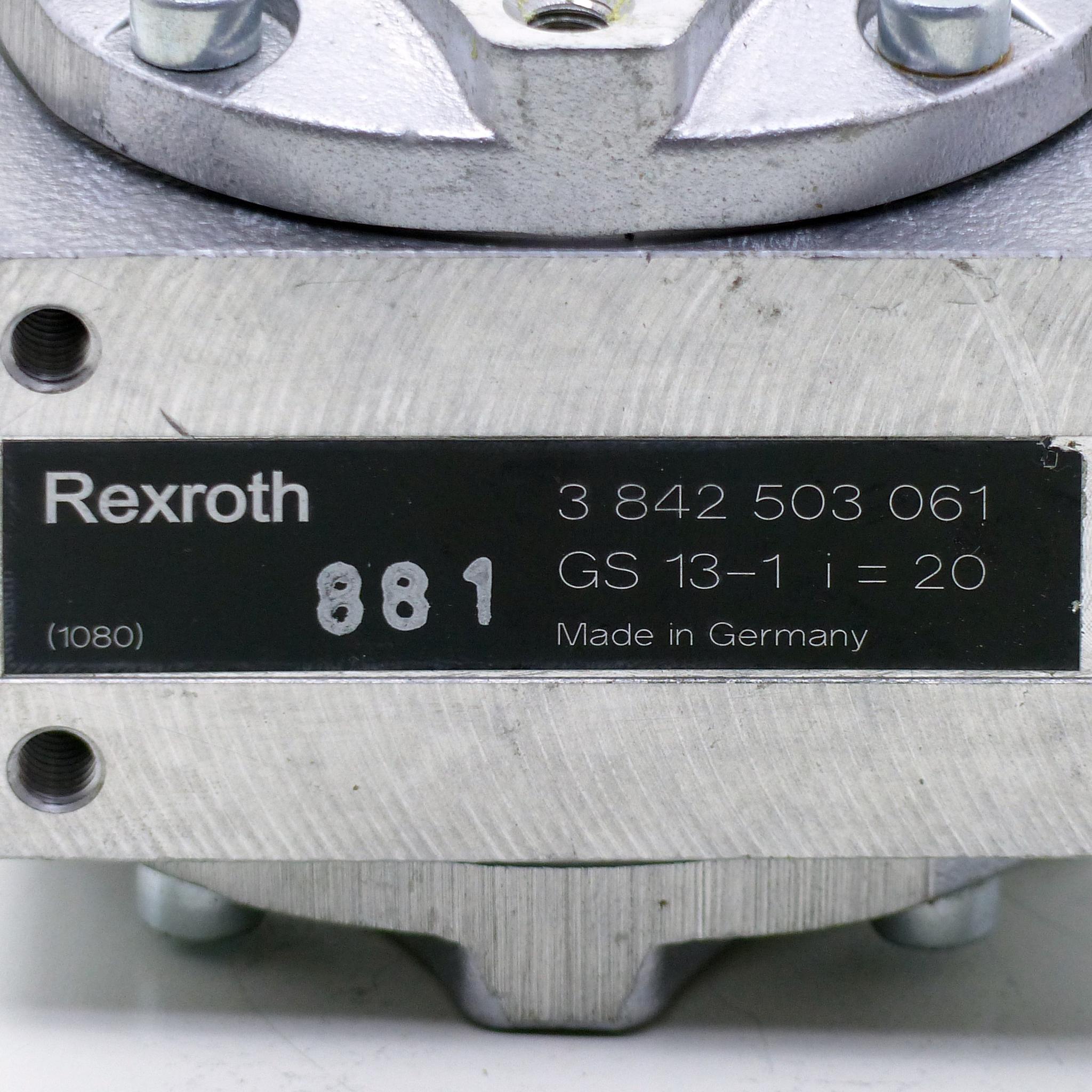 Produktfoto 2 von REXROTH Aufsteckgetriebe