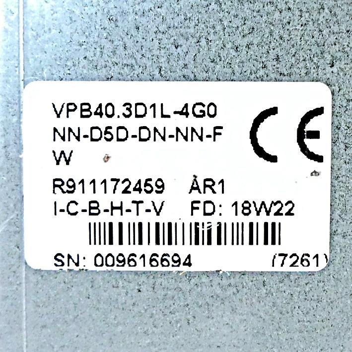 Produktfoto 2 von REXROTH IndraControl V VPB40.3D1L-4G0NN-D5D-DN-NN-FW