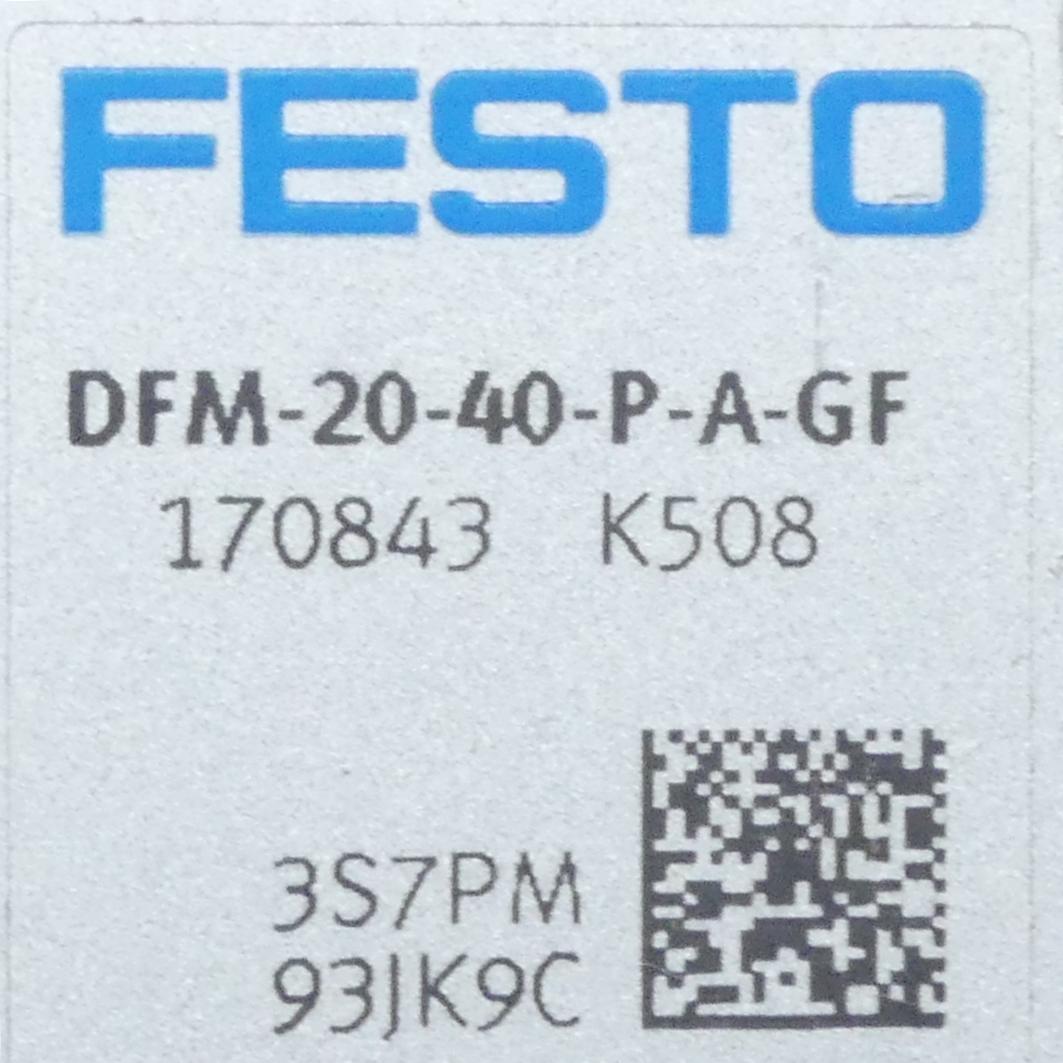 Produktfoto 2 von FESTO Führungszylinder DFM-20-40-P-A-GF