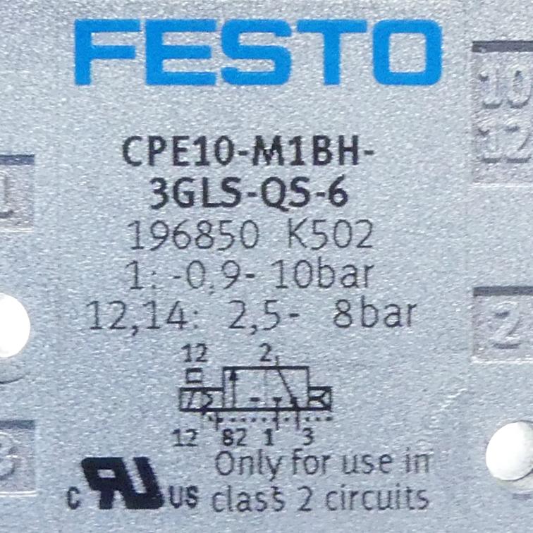 Produktfoto 2 von FESTO Magnetventil