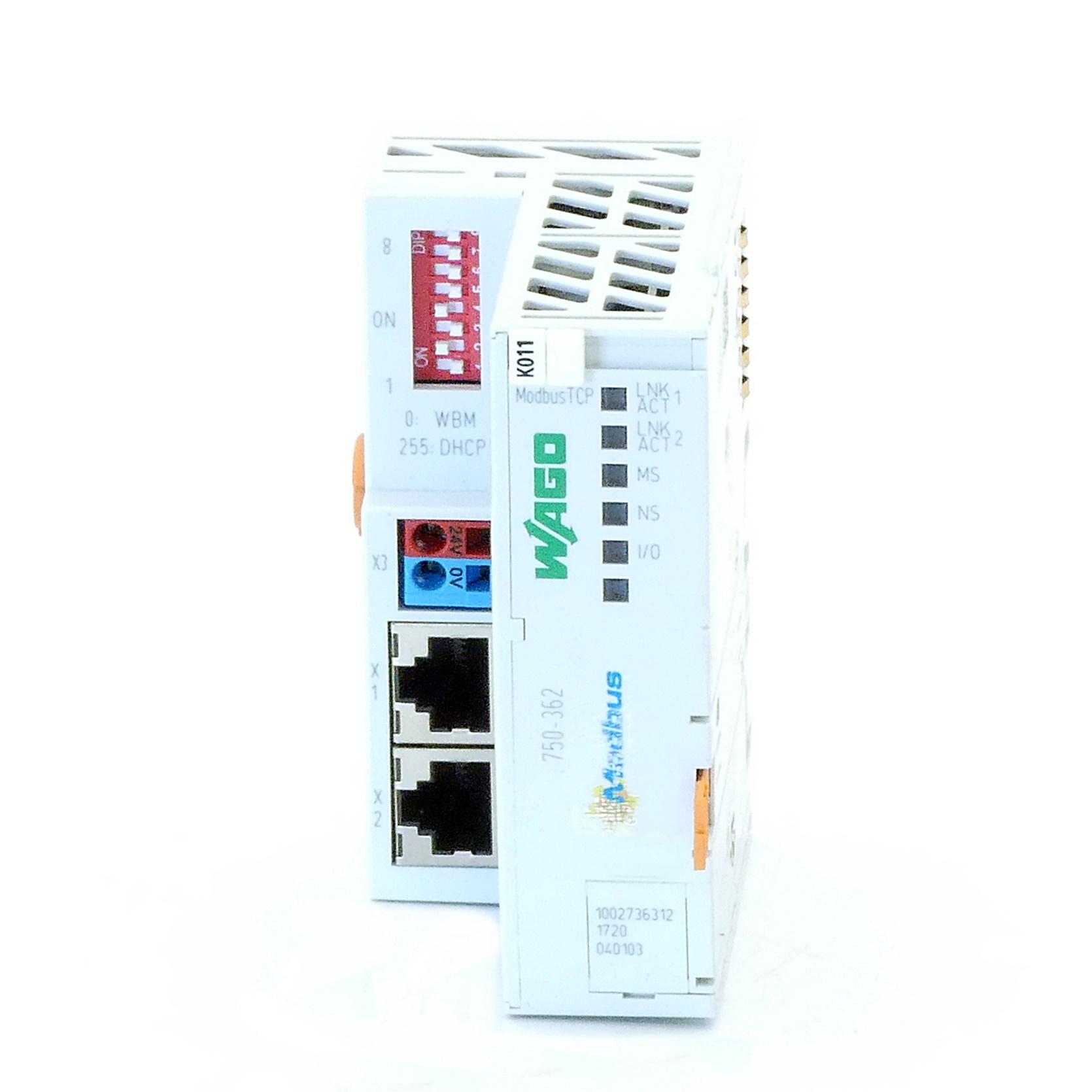 Produktfoto 6 von WAGO Feldbuskoppler Modbus