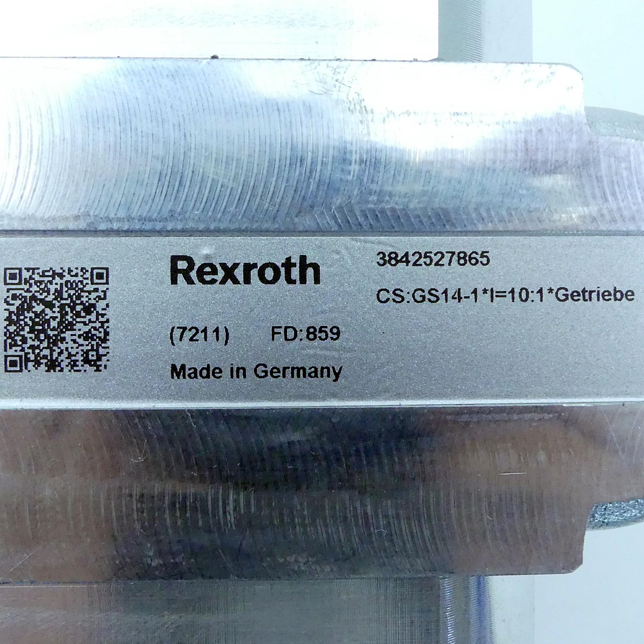 Produktfoto 2 von REXROTH Aufsteckgetriebe