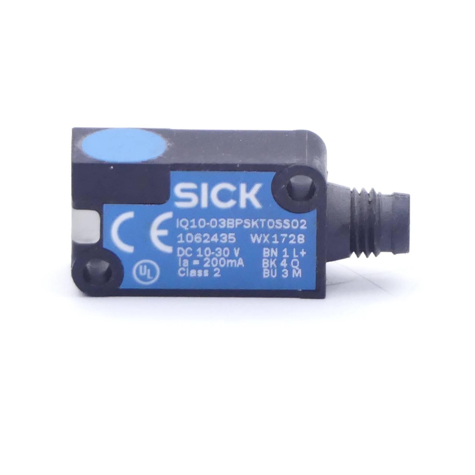 Produktfoto 3 von SICK Induktiver Näherungssensor IQ10-03BPSKT0SS02