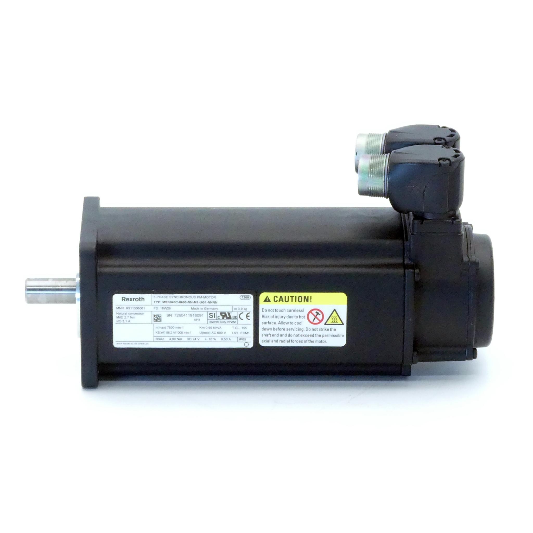 Produktfoto 5 von REXROTH Servomotor MSK040C-0600-NN-M1-UG1-NNNN