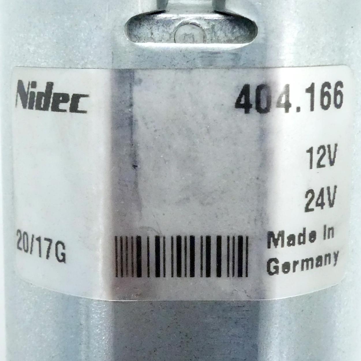 Produktfoto 2 von NIDEC Getriebemotor