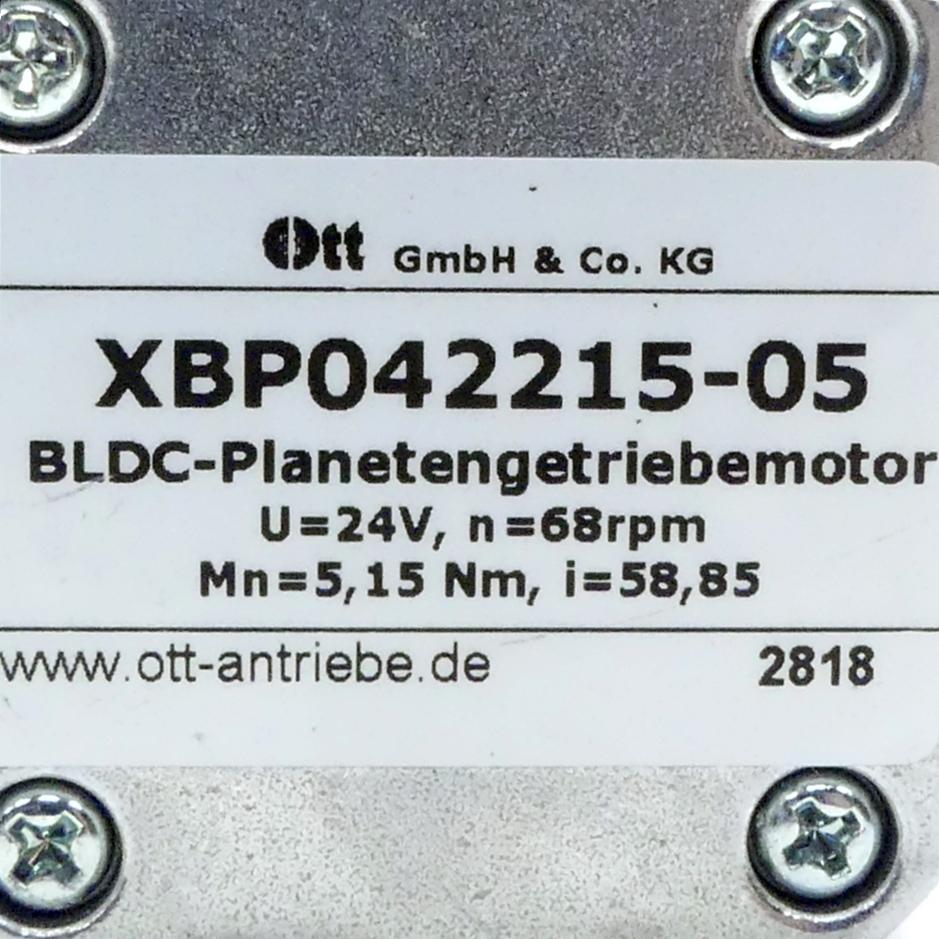 Produktfoto 2 von OTT ANTRIEBE BLDC-Planetengetriebemotor