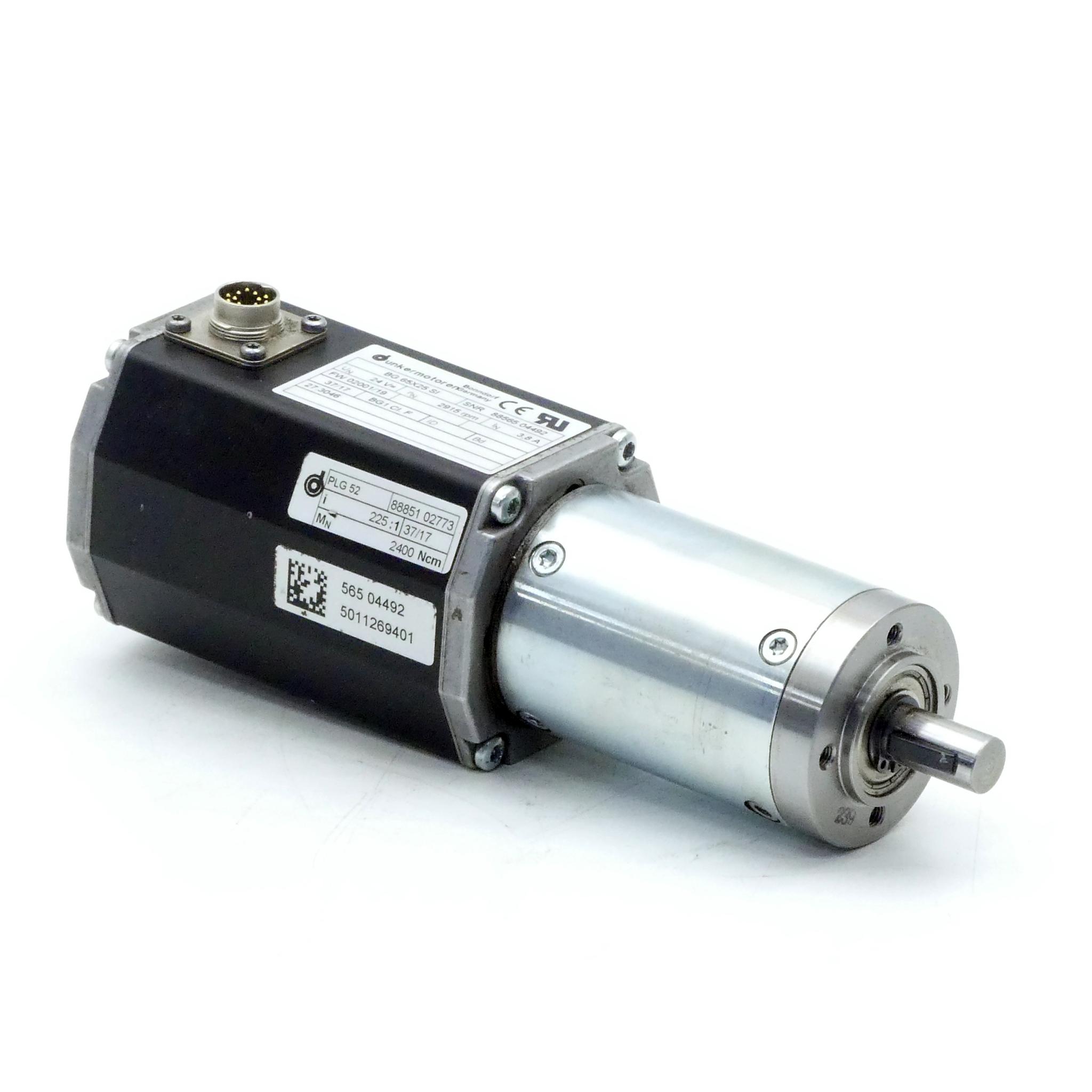 Produktfoto 1 von DUNKERMOTOREN Bürstenloser DC-Motor mit integriertem Drehzahlregler