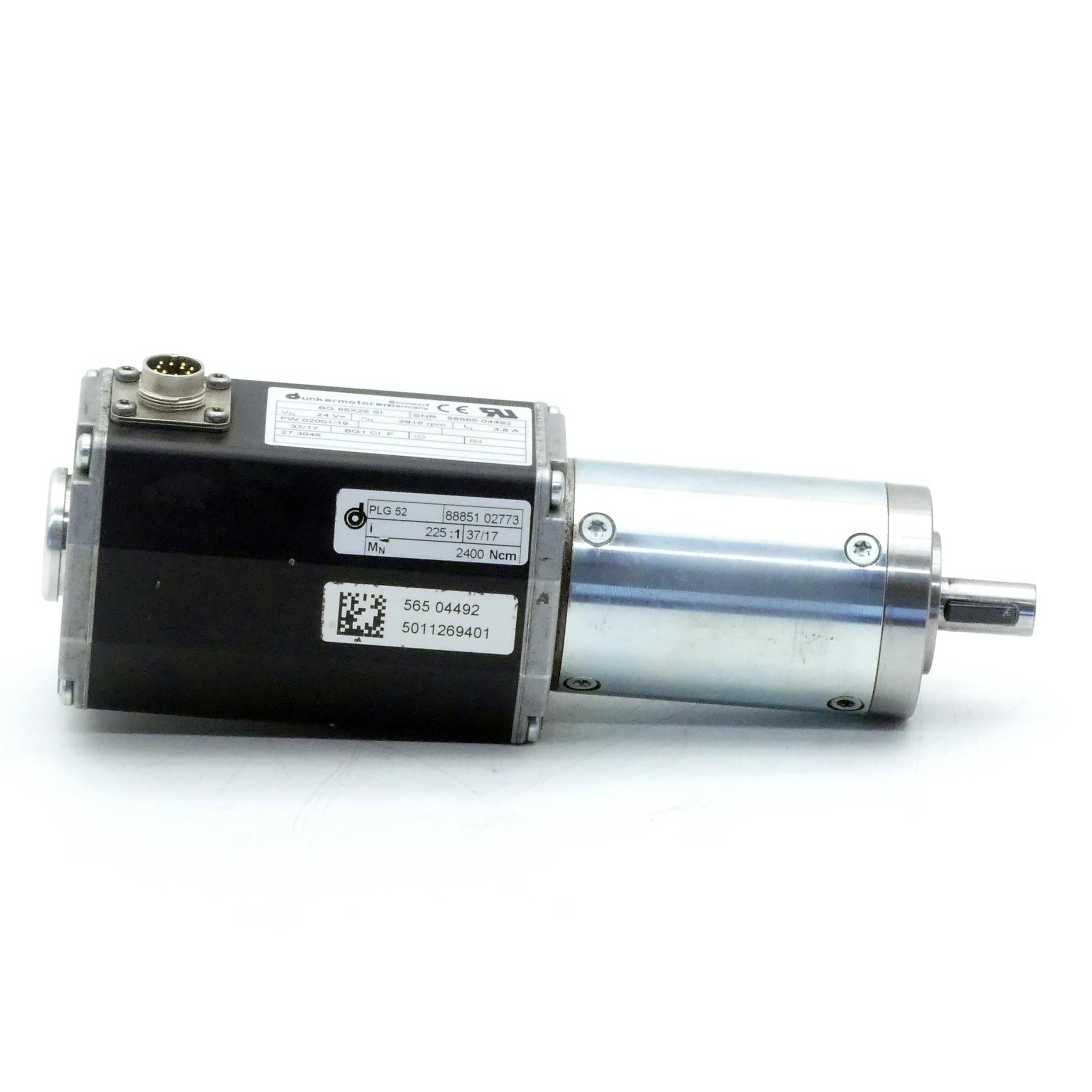 Produktfoto 3 von DUNKERMOTOREN Bürstenloser DC-Motor mit integriertem Drehzahlregler