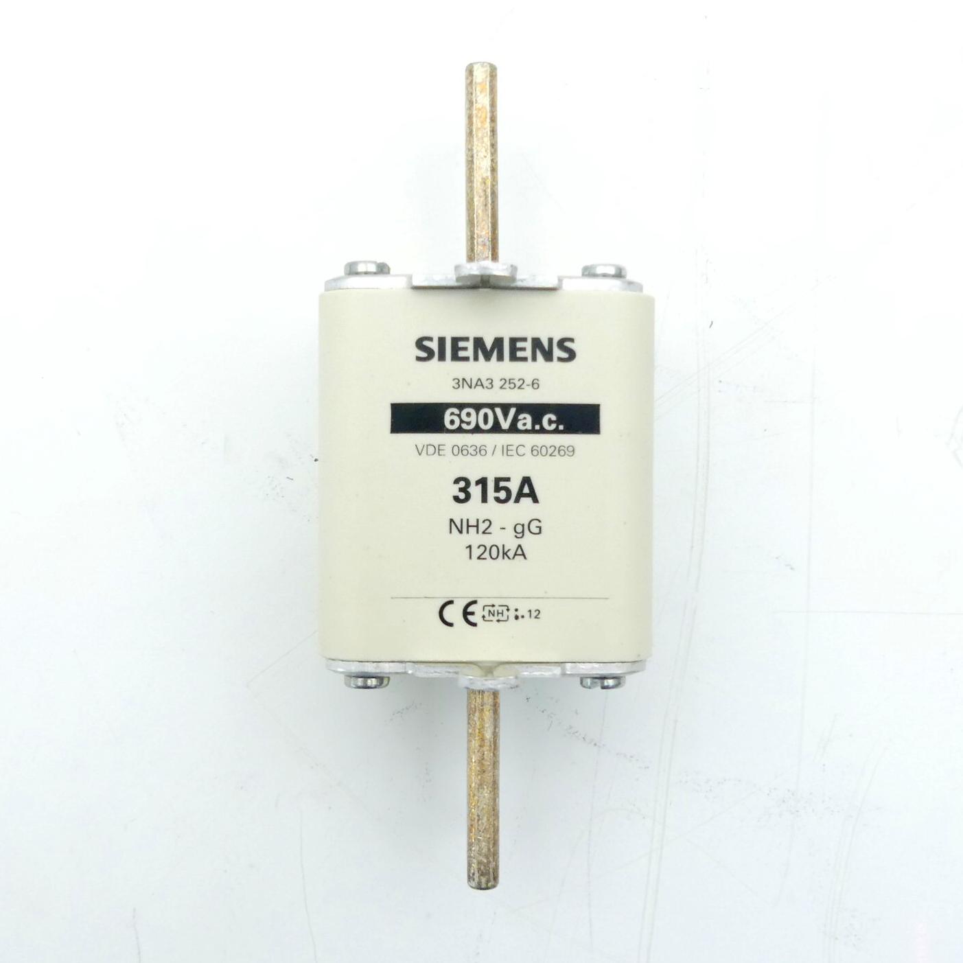 Produktfoto 2 von SIEMENS Sicherungseinsatz NH2-gG