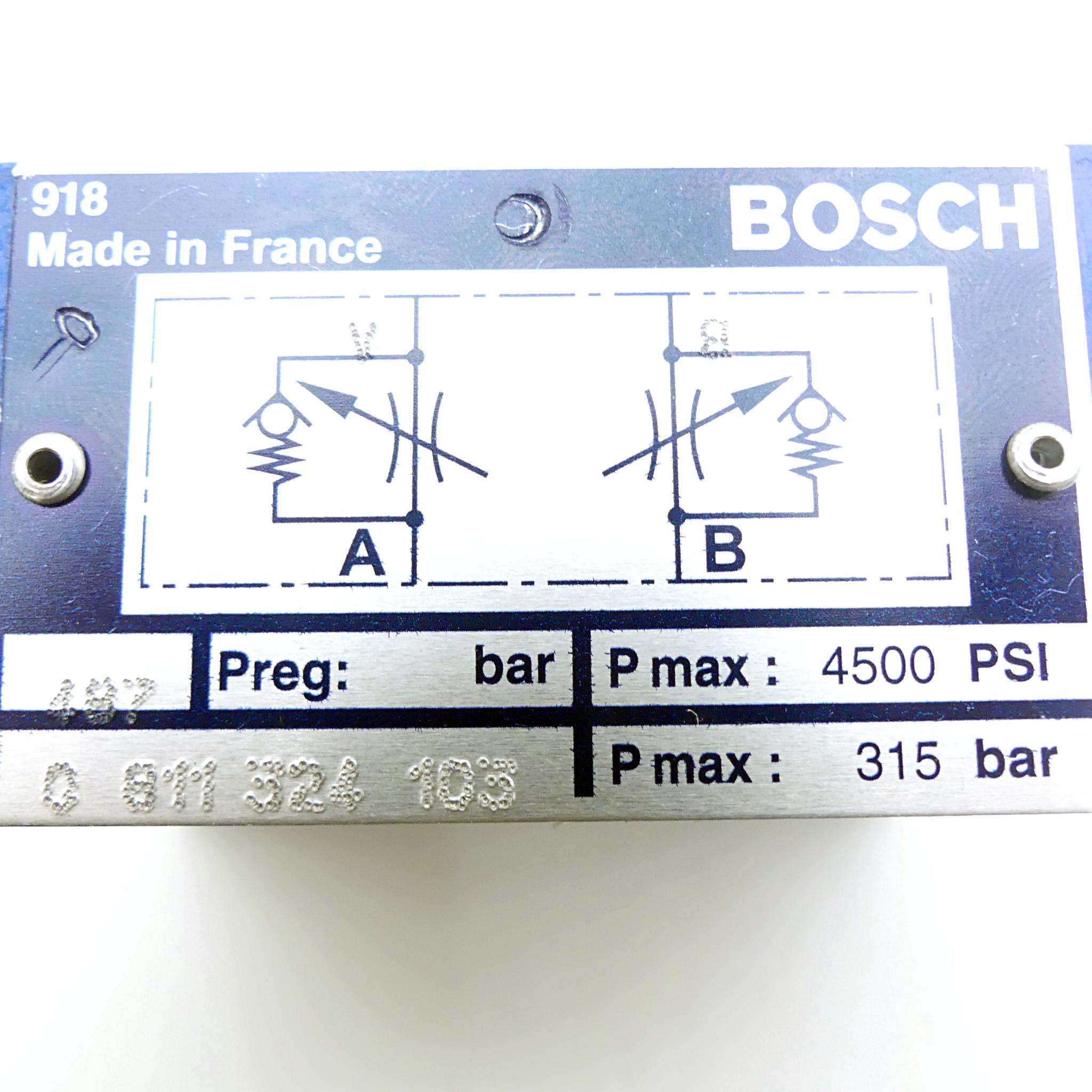 Produktfoto 2 von BOSCH Rückschlagventil 0 811 324 103