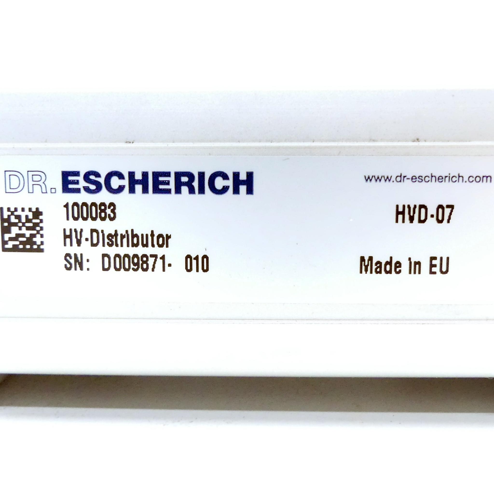 Produktfoto 2 von DR. ESCHERICH HV-Distributor