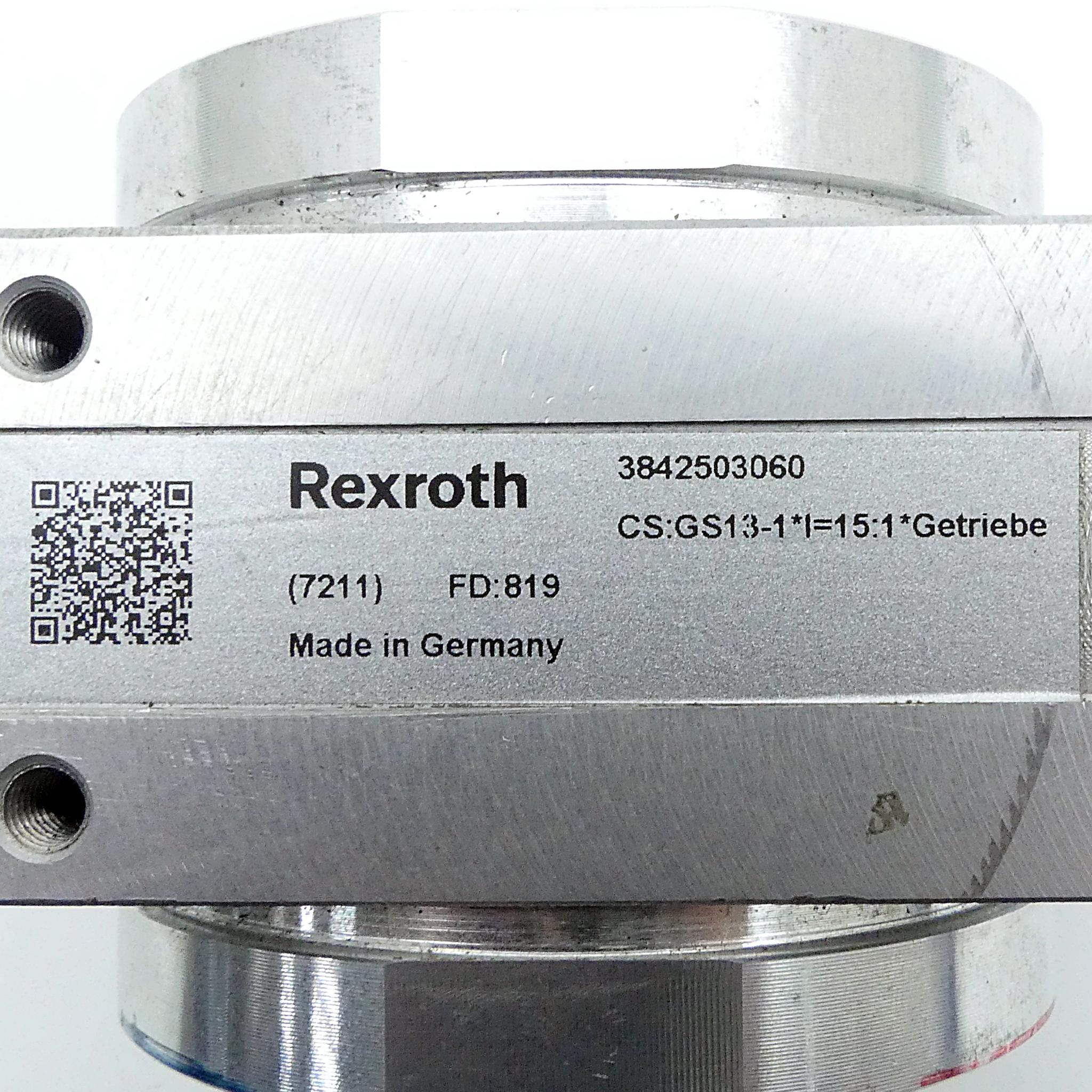 Produktfoto 2 von REXROTH Aufsteckgetriebe