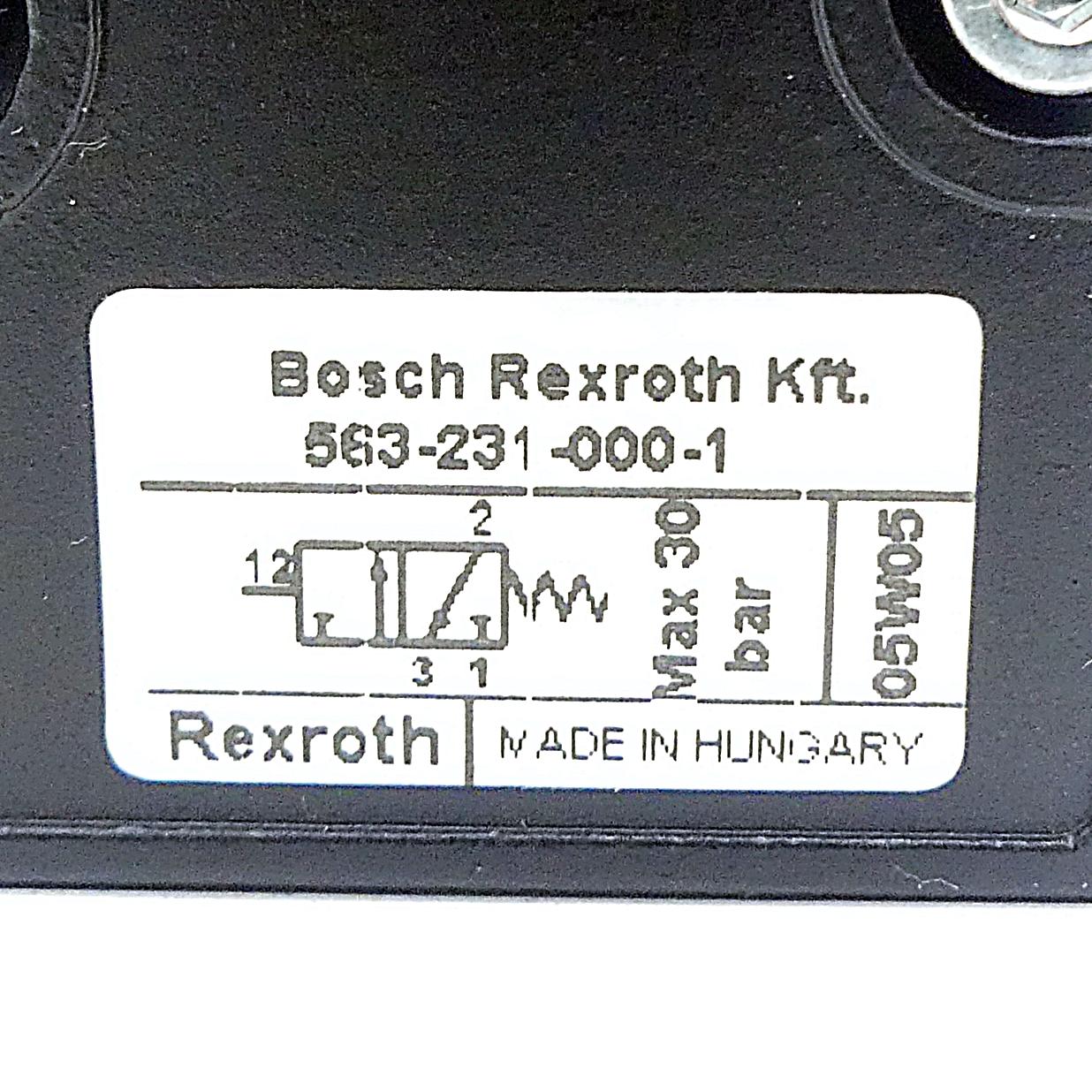 Produktfoto 2 von REXROTH 3/2 Wegeventil