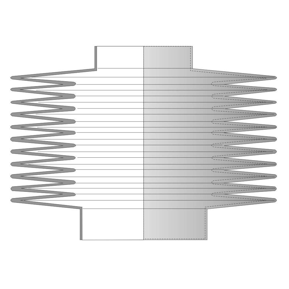 Produktfoto 1 von Faltenbalg F-4037-NBR