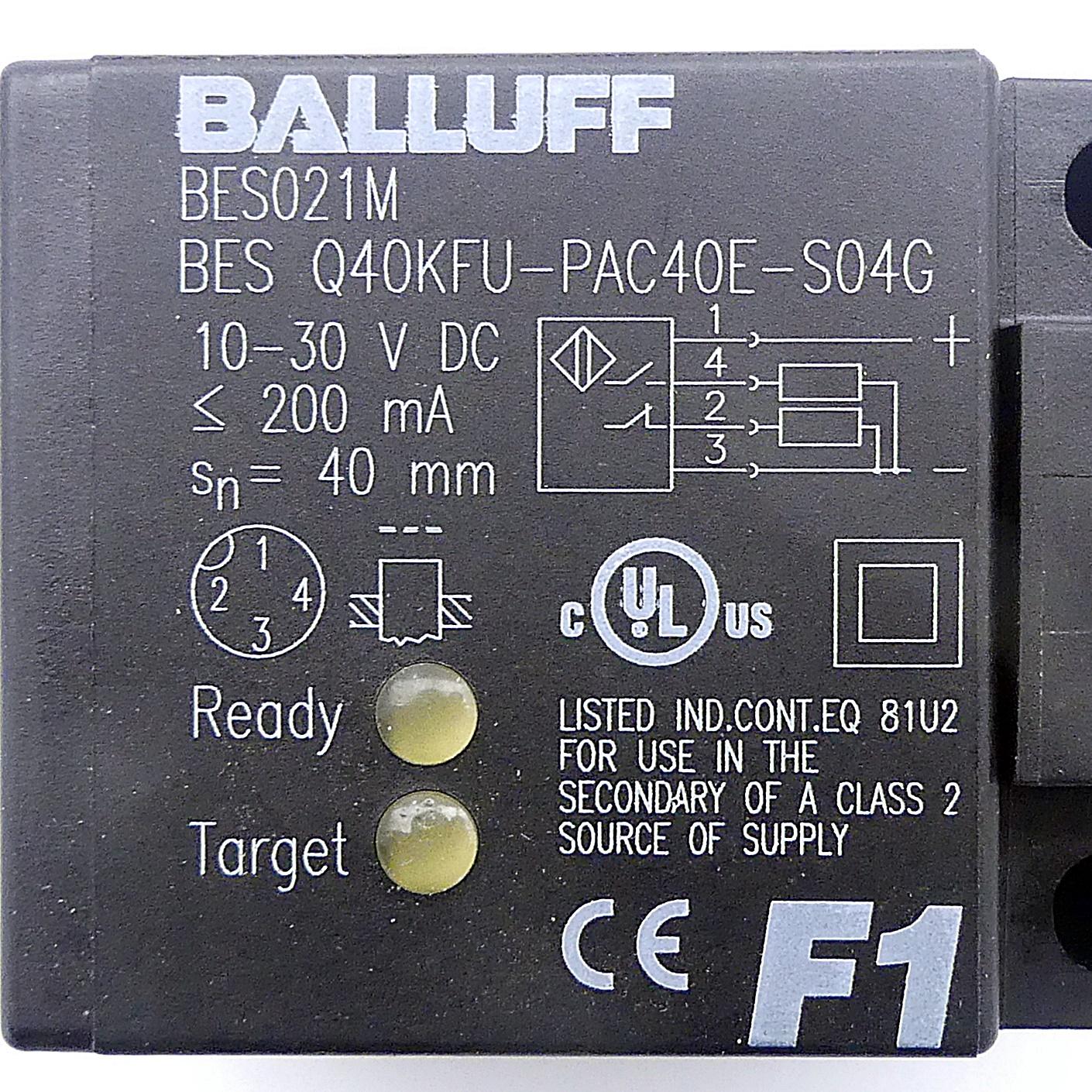 Produktfoto 2 von BALLUFF Induktiver Sensor BES021M