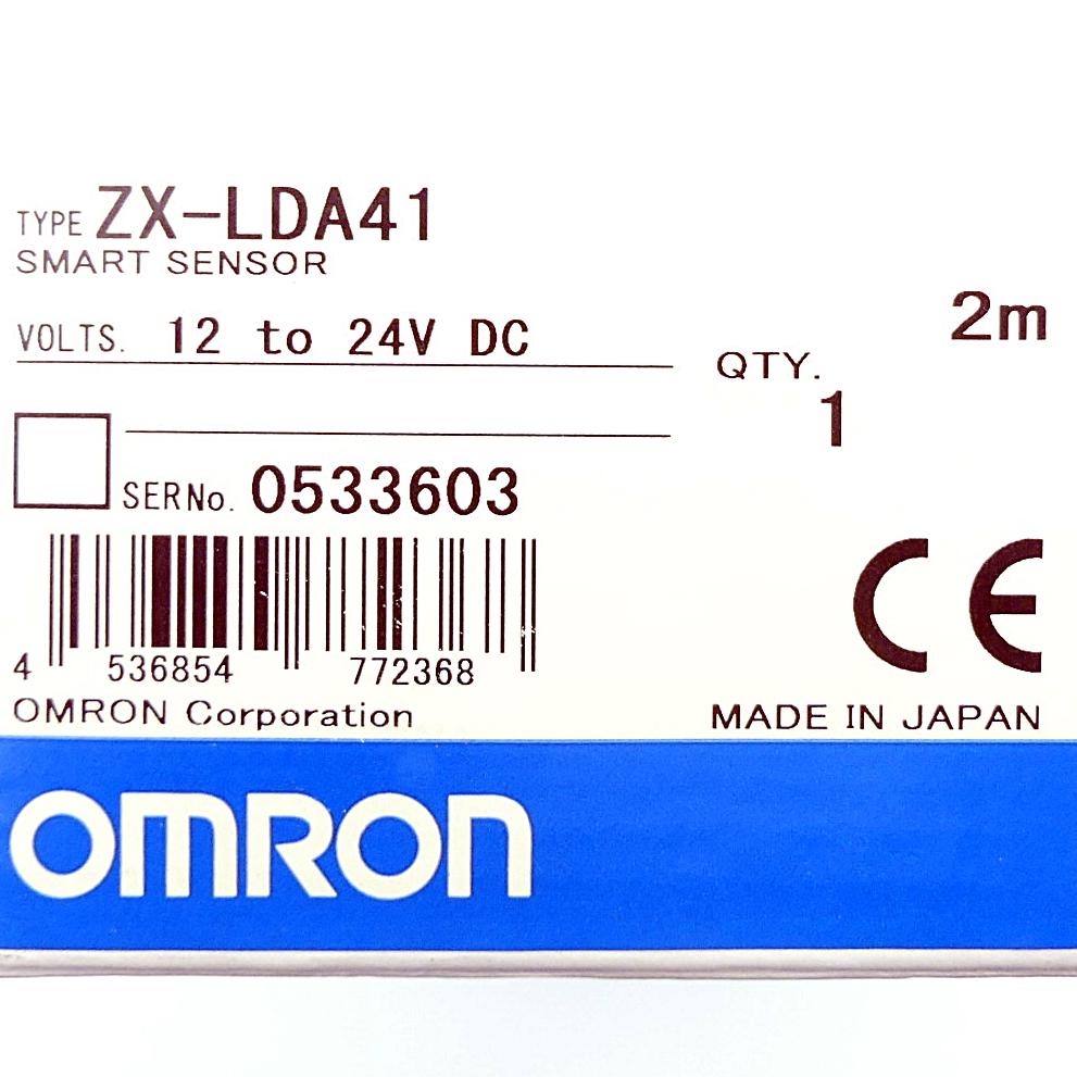 Produktfoto 2 von OMRON Lasersensor ZX-LDA41