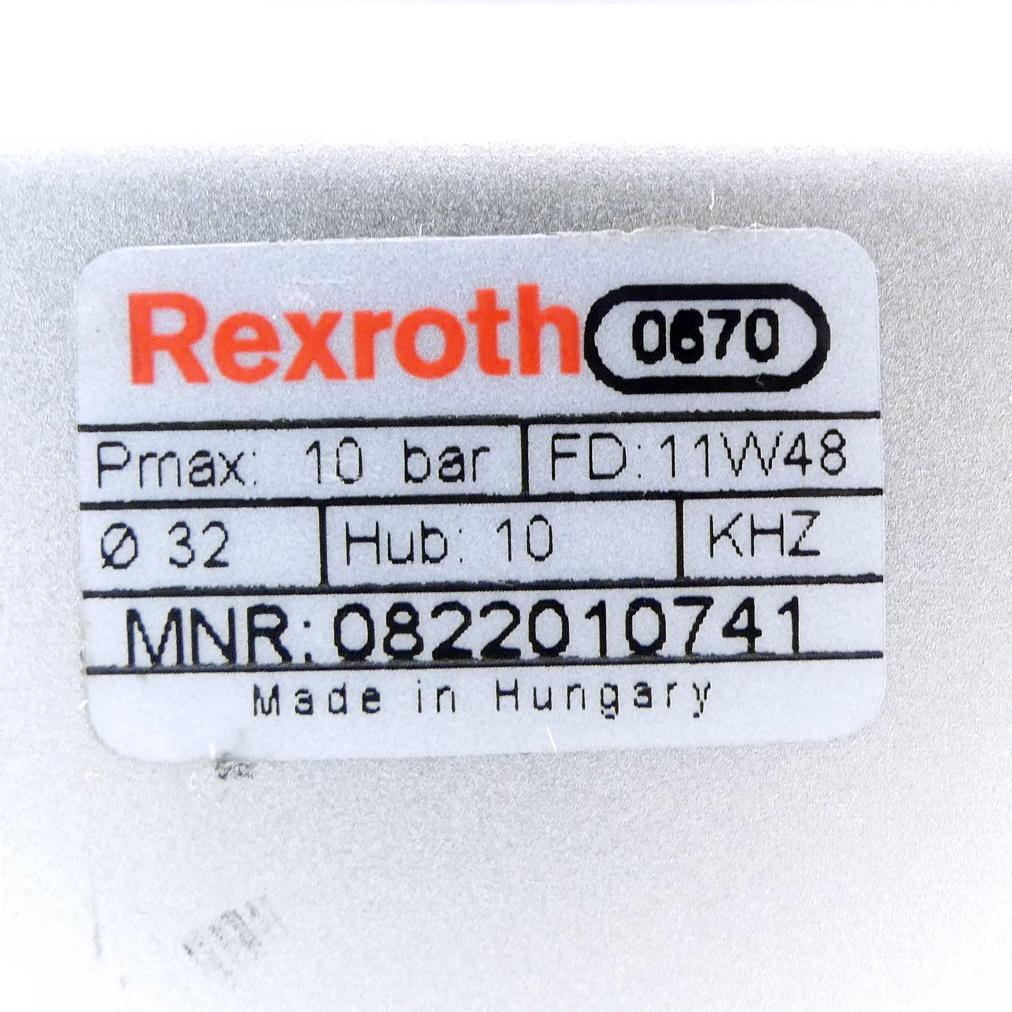 Produktfoto 2 von REXROTH Pneumatikzylinder 0822010741