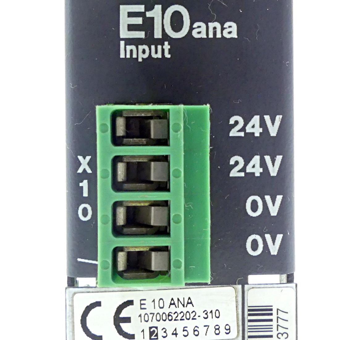 Produktfoto 2 von BOSCH E10 ana Input